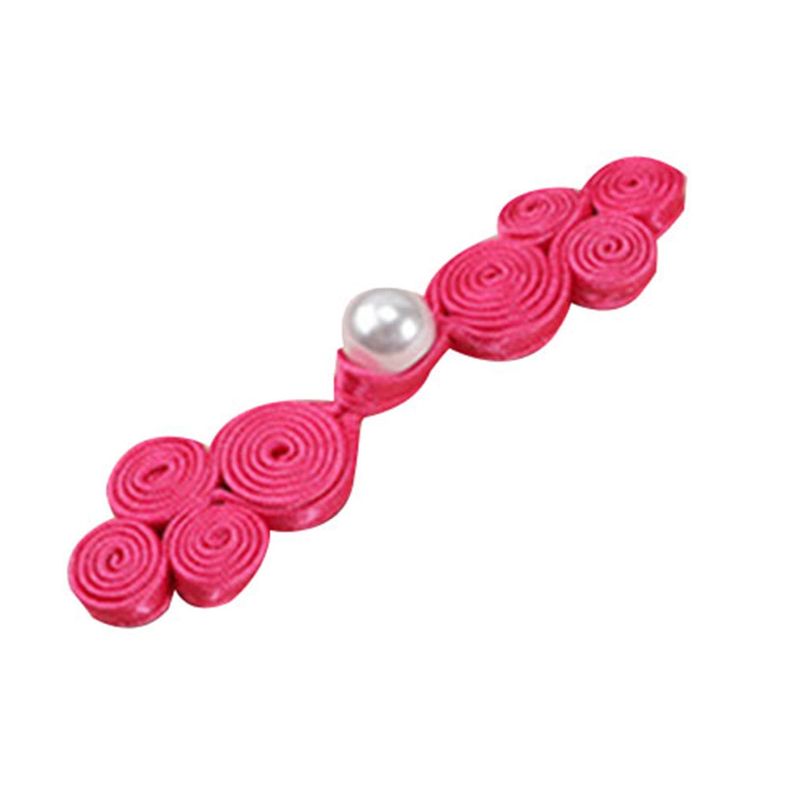 MHADBKH Cheongsam Button Beads Chinese Closure Button Chinese Traditional Knots Closure Sewing Fastener