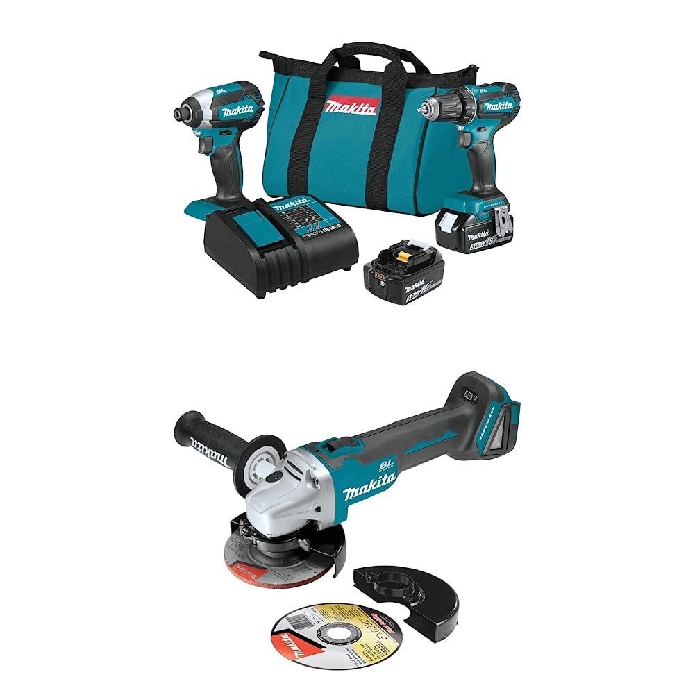 Makita CT225SYX 18V LXT(R) Lithium-Ion Compact Cordless 2-Pc. Combo Kit (1.5Ah)並行輸入品 18V LXT® Lithium-Ion Compact Cordless 2 Pc. Combo Kit, XFD10Z