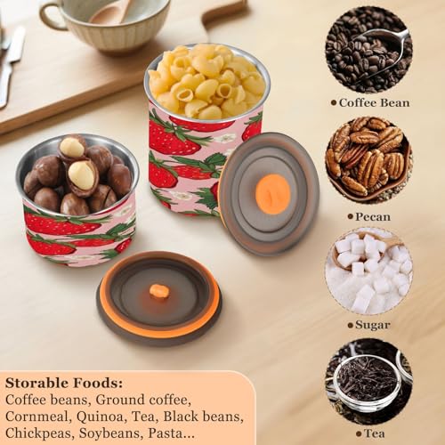 Envase de Café de Acero Inoxidable 900ml con Tapa Hermética miniatura 5