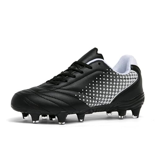 Lizrha Soccer Shoes For Boys Girls Soccer Cleats Boys Girls Kids Athletic Outdoor Football Shoes Youth Football Cleats Outdoor & Indoor Soccer Shoes Lightweight cover