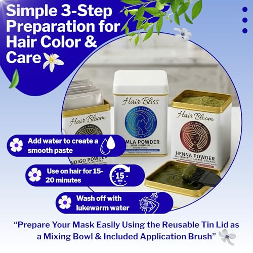 Combo de Tinte y Cuidado Herbal para Cabello 360 g miniatura 4