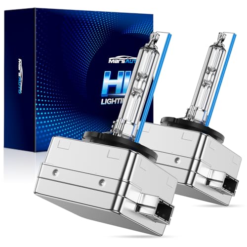 Image of Marsauto D3S HID Bulbs 6000K Cold White 35W Replacement 66340 42403 42302 (42403C1) Xenon Light Bulb, Pack of 2(Not fit Halogen Headlight Assembly)