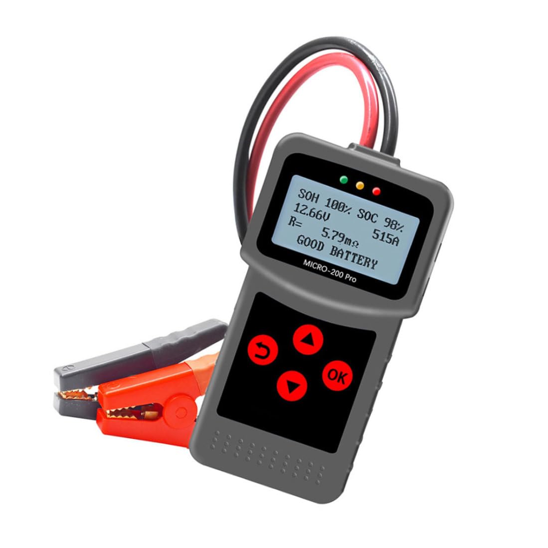 Tester batteria auto Tester batteria auto MICRO-200 PRO Scarica carico digitale Nero