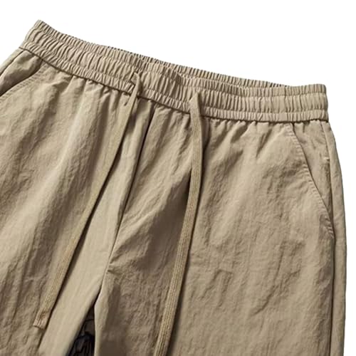 Mens Faux Silk Rayon Pants for Mens Pleated Straight Leg Basic Long Leg Fall Summer Pants 20253