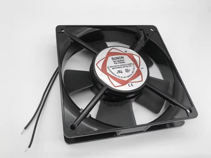 SF12025AT 2122HBL Axial Flow Fan 220V-240V 0.10AMP - 120mm x 25mm Cooling