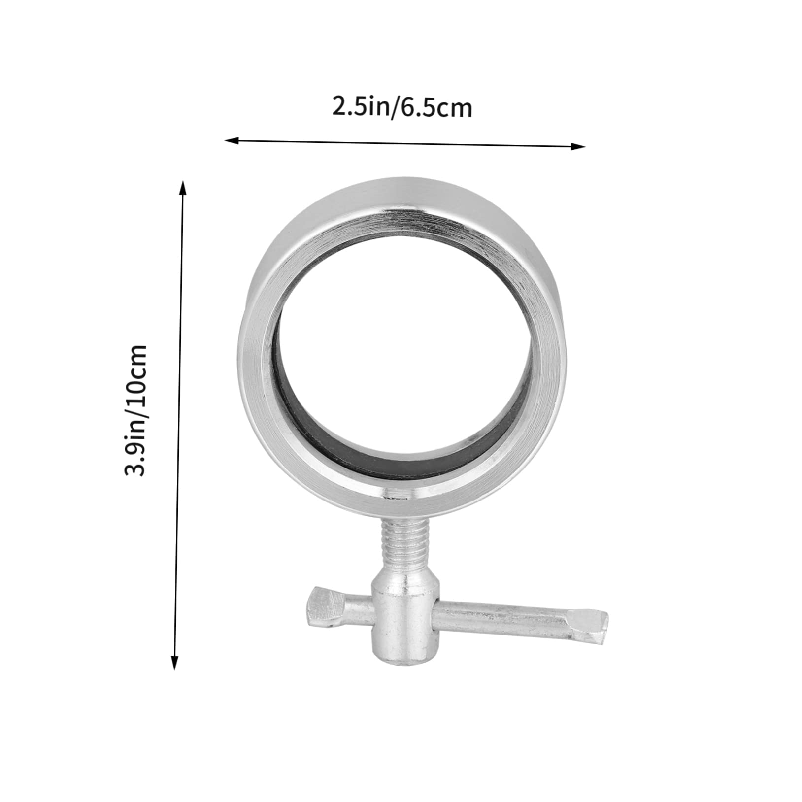 Milisten Barbell Alloy Clamps Barbell Collars Spring Clip for Weightlifting Lever Circlip Clip