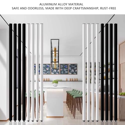 Séparateur de pièce réglable en alliage d'aluminium premium - 6