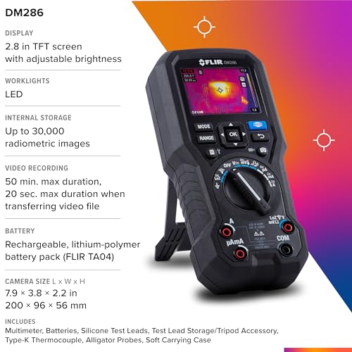 FLIR DM286 Industrial Imaging Multimeter with IGM - Image 6