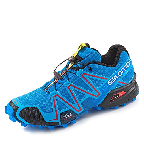 Salomon Speedcross 3, Herren Traillaufschuhe, Blau (Bright Blue/Process Blue/Radiant Re), 44 2/3 EU (10 Herren UK)