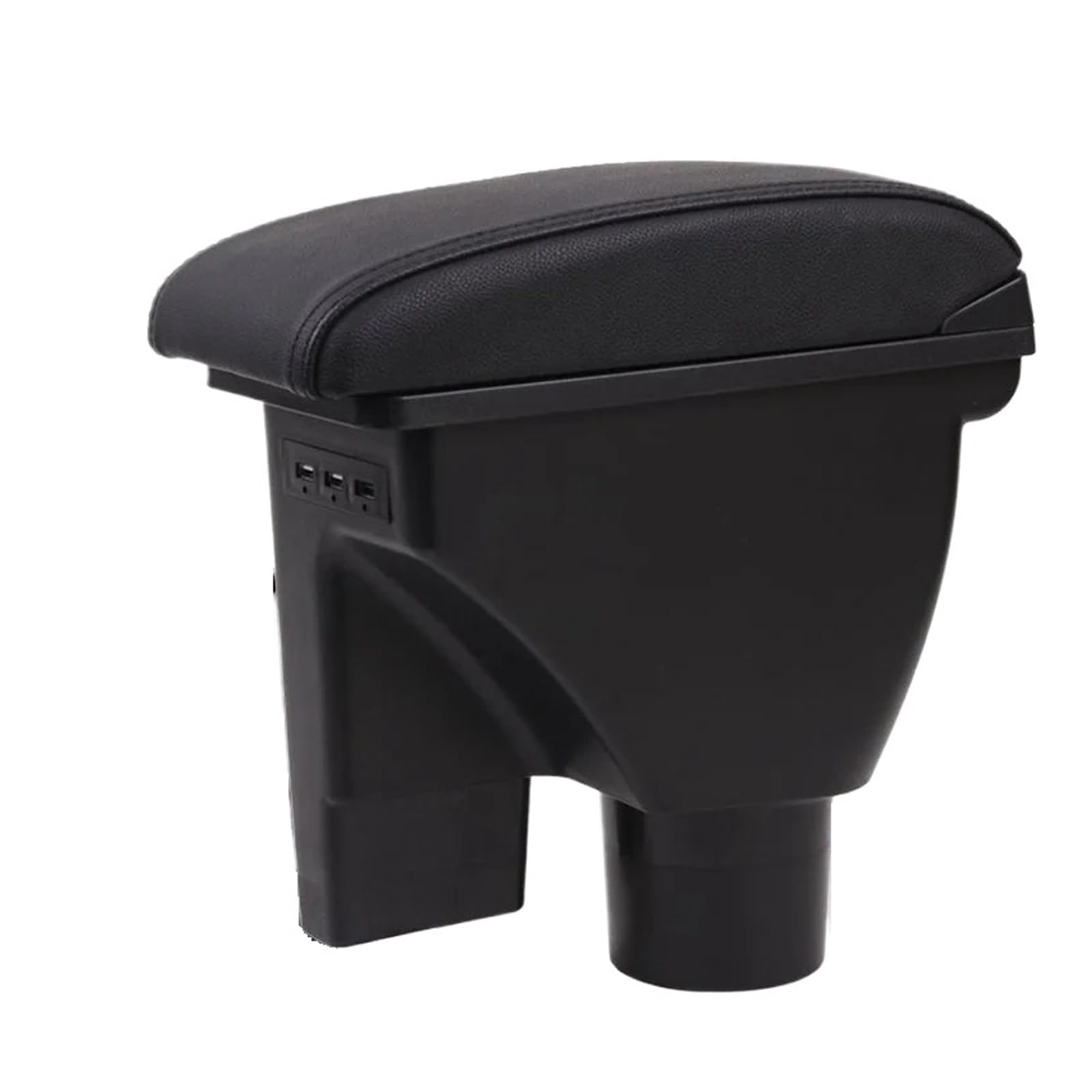 Ggwqoops Car Armrests For Hyundai For Getz Armrest Box Retrofit Parts Interior Details Car Storage Accessorie Simple Installation Armrest Box(B2 black line Corium)