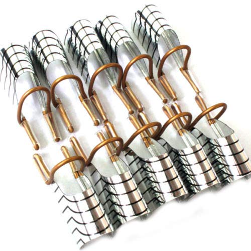 balloonbobo 10Pcs Reusable Nail Art UV Gel Acrylic French Tips Extension Guide Forms Tips Protector Tool