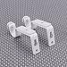 Barra soporte para cortina Winomo 2 unidades 18 – 22 mm ajustable,...