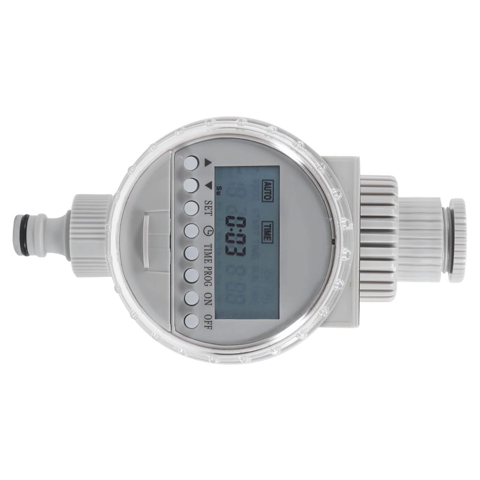 Generic Programmatore per Irrigazione Ad Energia Solare con Display LCD, Programmatore di Irrigazione Automatico Ecologico per Uso Domestico e in Giardino, 1 unità