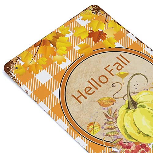 Panneau en étain Fall de qualité premium avec impression vintage durable - 7
