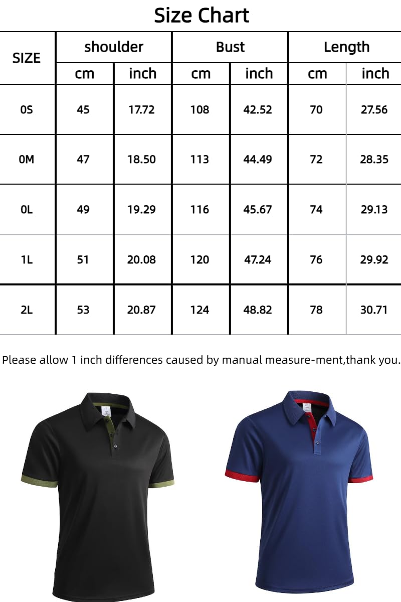 Polo de manga corta para hombre, ajuste seco, absorbe la humedad, camisa de golf, entrenamiento, verano, casual — view 2