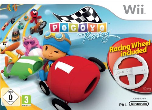 Pocoyo Racing inkl. Wii Wheel - [Wii]