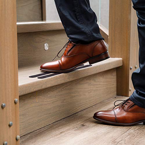Red Cat Anti Slip Grip Tape For Stairs. Black Non Slip Floor Or Stair Treads. 20 Pre-Cut Strips 1" X 15.5" Anti Slip Safety Tape. Waterproof Indoor/Outdoor Commercial Adhesive Stair Treads Avoid Falls #TOP3