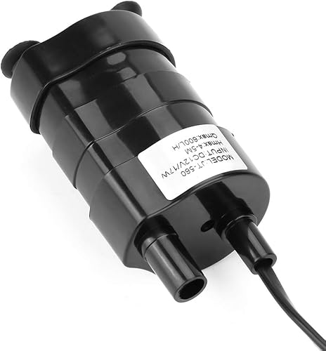 Miniatura 8 de Alta bomba de agua sumergible sin cepillo de DC de la cabeza hidráulica 12V -20-90 para el acuario de la fuente, bomba sumergible