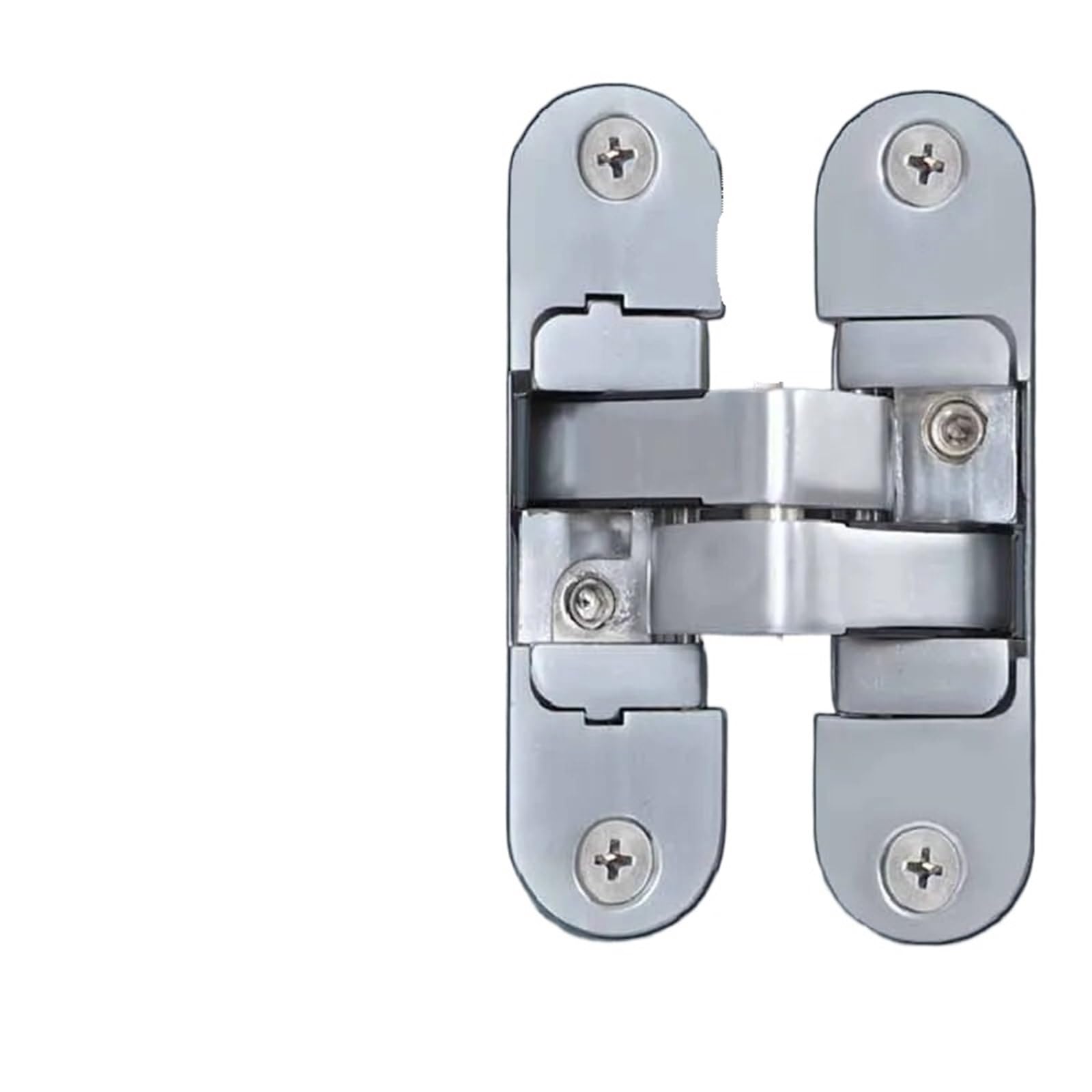 Kdhcvkz Blue 1Pcs Door Hinge Invisible Wood Door Hinge Hidden Folding Zinc Alloy(Blue)
