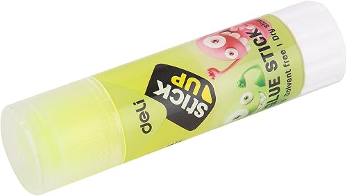 Deli Glue Stick 21g, Acid-Free, Solvent-Free, Assorted Colors (1 Piece)