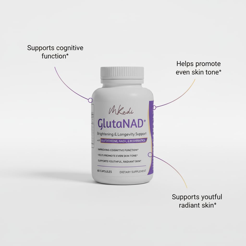 glutathione vs nad plus Amazon.com: MKADI GlutaNAD+ Brightening & Longevity Support, L-Glutathione  & NAD+ Antioxidant Complex, Skin Glow, Cellular Energy & Healthy Aging, 60  Vegan Capsules NAD Plus : Health & Household