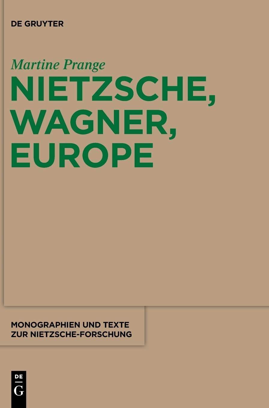 Nietzsche, Wagner, Europe : l'analyse croisée du nationalisme et de la philosophie