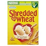 Nestle Shredded Wheat 16 Whole Grain Wheat Cereal Biscuits, Pack of 5