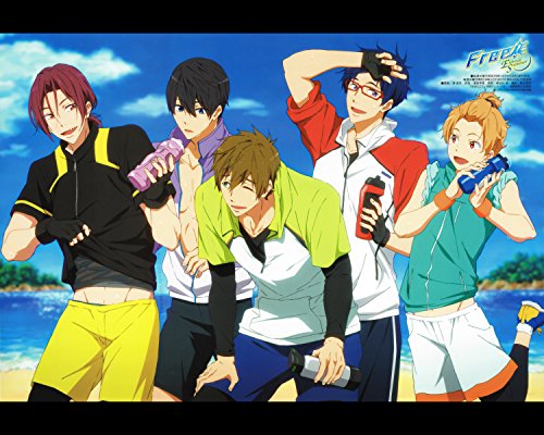 Free Poster Iwatobi Swim Anime Club Wall Art Japan Home Decor Promo Eternal Summer Shipping Makoto Haruka Nagisa ES Rin