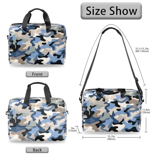 Maletín para laptop 16 pulgadas diseño camuflaje miniatura 5