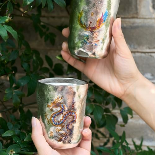 Gobelet en titane pour bière et café tasse de camping légère