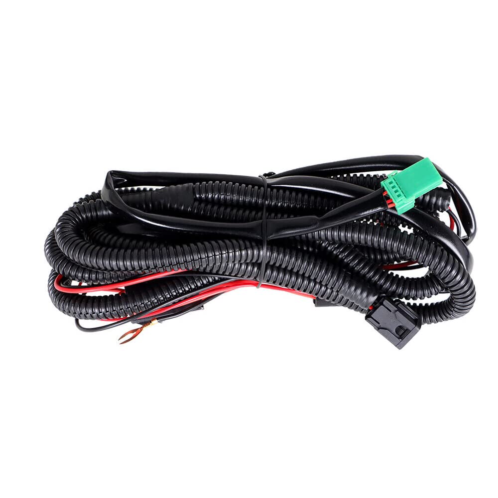 Riloer 2pcs LED auto fendinebbia anteriori, sinistra destra 6000K bianco freddo illuminazione fendinebbia sostituzione per H0NDA C-ivic S-edan/H-atchback/Si 2022, con cablaggio interruttore