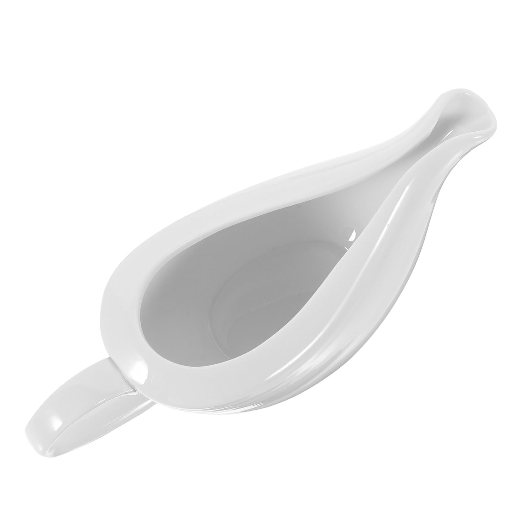 HOLIDYOYO 1pc Juice Bucket Restaurant Sauce Jug Milk Creamer Jug Side Seasoning Dish Sauce Pot with Lid Mini Scoop Coffee Dispenser Serving Dishes Water Pitcher with Lid Boats White Ceramics