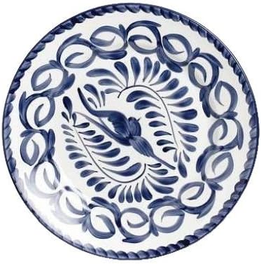 A120P100 Puebla Blue 6 1/4 Plate - 24 / CS