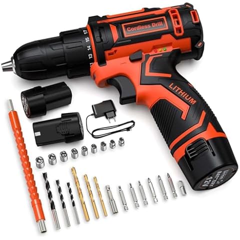 Perceuse Visseuse Sans Fil VirtuDrill 12V Cover