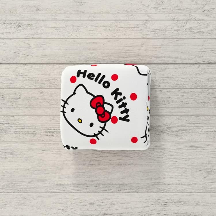Miniatura 7 de Coleccionables Hello Kitty Ropa de cama de lunares súper suave y acogedora, 62 x 90 pulgadas, (Producto oficialmente licenciado) de Franco