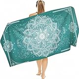 【TOALLA VIAJAR】: Con un peso de solo 450g, Para una fácil portabilidad sin sacrificar el rendimiento, Perfecta para viajes, Yoga, Campamentos, Natación, Deportes o gimnasio
