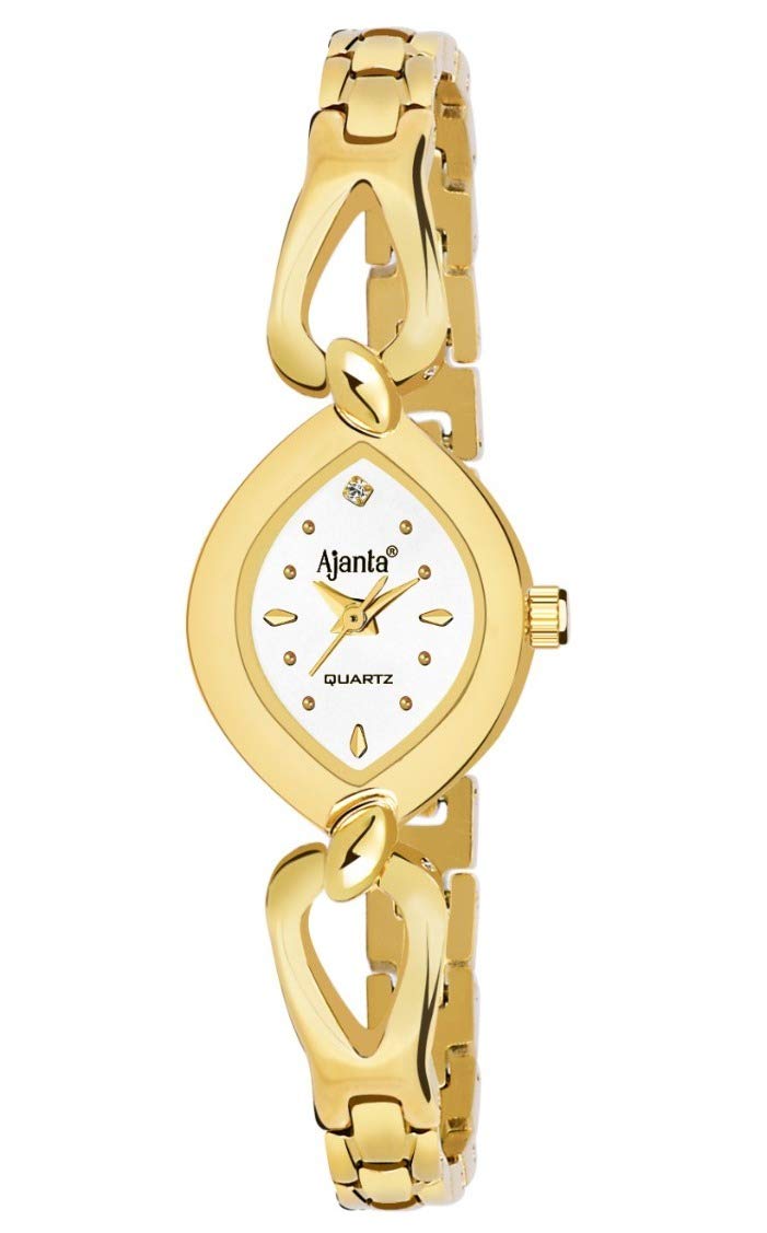 Ajanta Quartz Analog White Dial Womens Watch-AWC410MRL/2 (B08F7XMCQL) Amazon Price History, Amazon Price Tracker