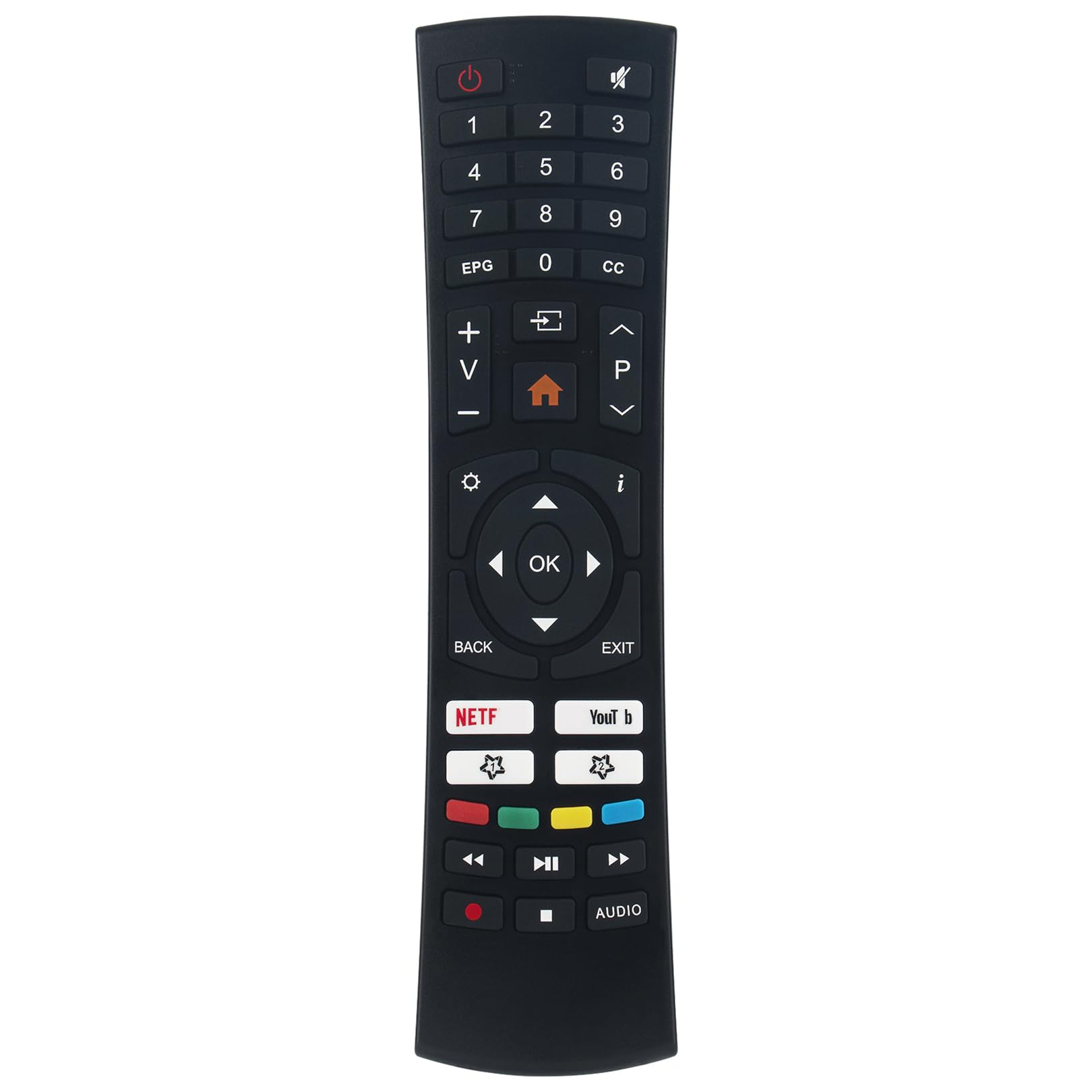 Télécommande EC32S2N compatible Caixun 32" HD HDR Smart TV - 6