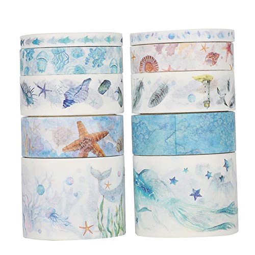 2 Caixas Washi Tape Set Masking Arts Craft Tape para DIY Journal Planeer Scrapbook e Padrão de Embru