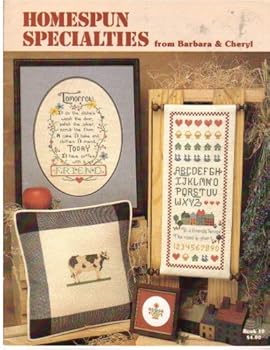 Paperback Homespun Specialties (Counted Cross Stitch) Book