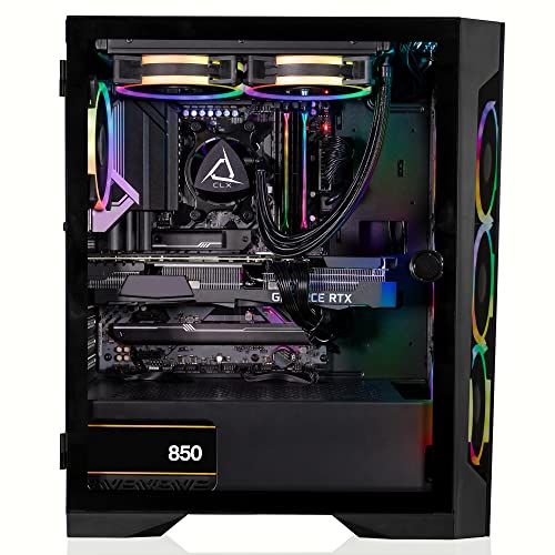 Clx Set Vr-Ready Gaming Desktop - Liquid Cooled Amd Ryzen 9 7900X 4.7Ghz 12-Core Processor, 32Gb Ddr5 Memory, Geforce Rtx 4080 16Gb Gddr6X Graphics, 1Tb Ssd, 4Tb Hdd, Wifi, Windows 11 Home 64-Bit #TOP1