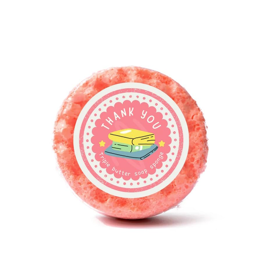 Éponge de savon triple beurre Emily Victoria 200 g pour une hydratation intense sous la douche