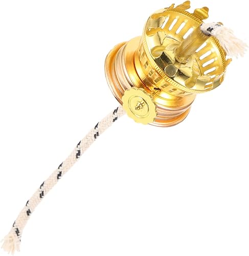 Miniatura 6 de 1 Unidades de accesorios de lámpara de queroseno lámpara de queroseno mecha lámpara de aceite titular de la chimenea mechas de luz reemplazo de