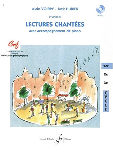 Alain Voirpy: Lectures Chantees - 1Er Cycle (Book/CD). Partitions, CD pour Voix