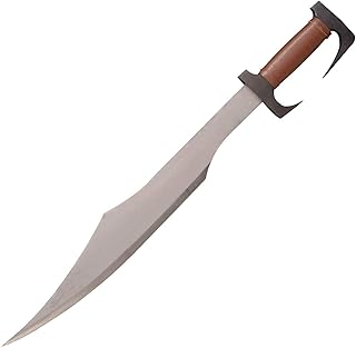 300 Spartan Warrior Replica Sword, Film Replica Sword, Carbon Steel Brown 30 inches