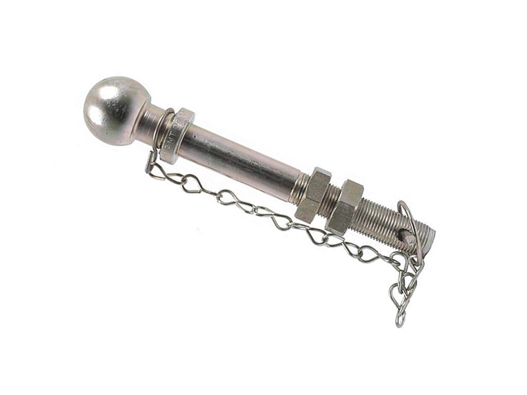 1 pulgadas de enganche de remolque de bola y pasador de 50 mm con cadenas y un pasador Lynch remolque acoplamiento