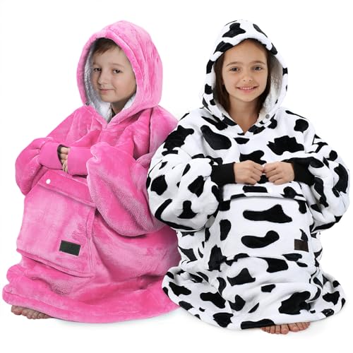 Image of Catalonia Oversized Hoodie Blanket Sweatshirt, Comfortable Sherpa Giant Pullover with Large Front Pocket for Adults Men Women Teenagers Wife Girlfriend