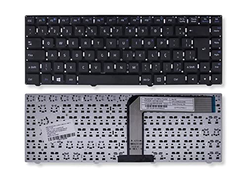 Teclado para Notebook compatível com xc3650 ABNT2