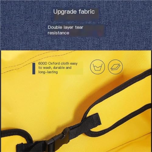 Outdoor-Trolley Campingwagen Outdoor Camp Field Hand Push Faltbarer Picknickwagen Zugstange Kleiner Anhänger Campingfahrzeugausrüstung Gartenwagen(Blue) – Bild 4