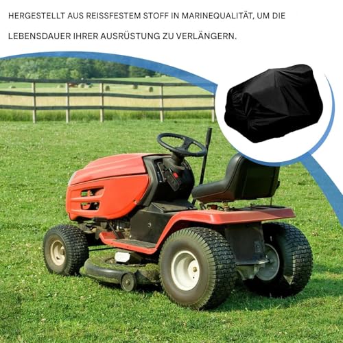 Housse de protection pour tondeuse imperméable bâche extérieure jardin